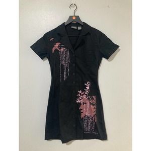 Vintage Kurt Cobain Dress 2005 Bravado small Nirvana Rock alternative